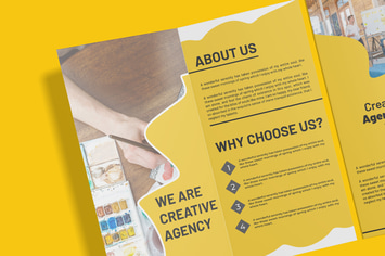 Awesome DL Bifold Brochure - Mockup