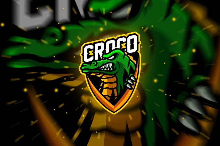 croco - Mascot & Esport Logo