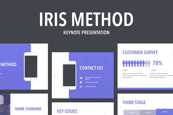 Iris Method Keynote Template
