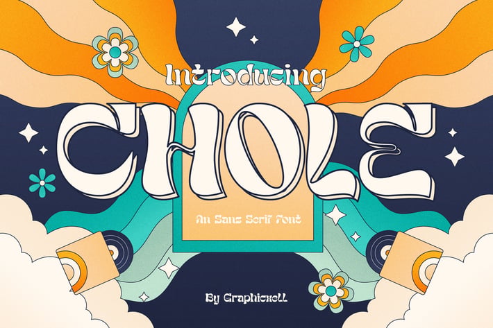 Chole Retro Vintage Serif Font Typeface