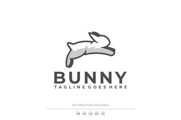 Bunny Mascot Logo
