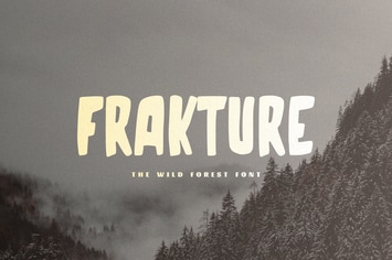 Frakture - The Wild Forest Font