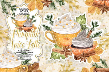 Pumpkin Spice Latte design