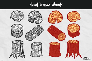 Hand Drawn Woods
