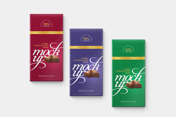 Chocolate Bar Mockup