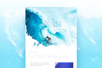 Surfing Landing Page