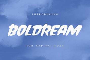 Boldream Fun Display Font