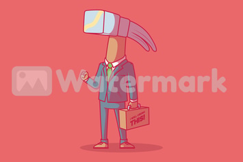 Businessman Hammer
