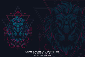 Lion Sacred Geometry