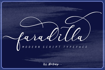 Fradilla - Modern Script Typeface