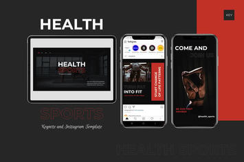 Sports - Keynote & Instagram Template