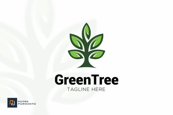 Green Tree - Logo Template