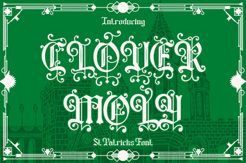 Clover Moly - St Patricks Font
