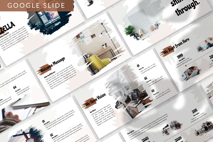 Sazella - Creative Google Slide Template