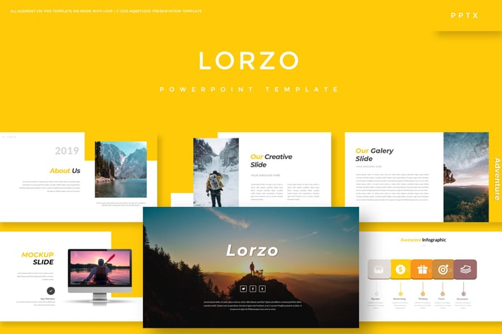 Lorzo - Powerpoint Template