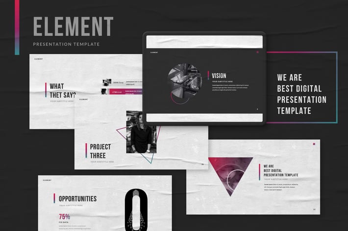 Element Brand Sheet Business Presentation