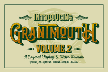 Grantmouth Vol.2 Typeface