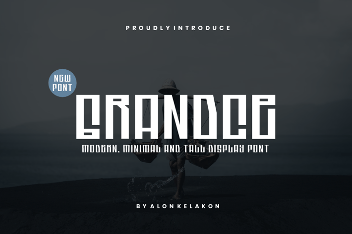 Grandce - Tall Display Font