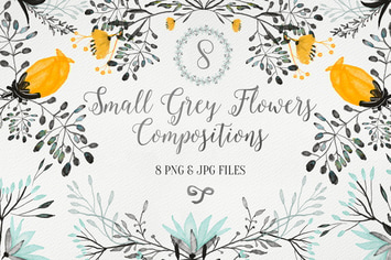 Small Grey Flowers