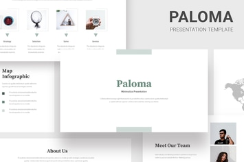 Paloma - Minimalist Style Keynote