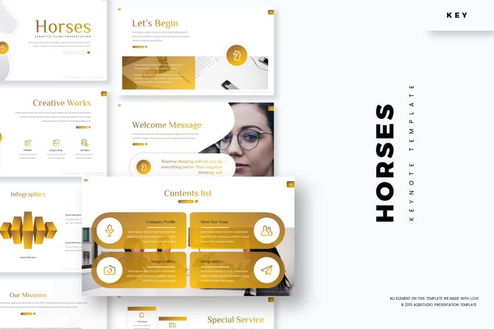 Horses - Keynote Template