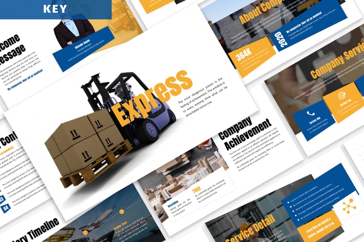 Express - Business Keynote Template