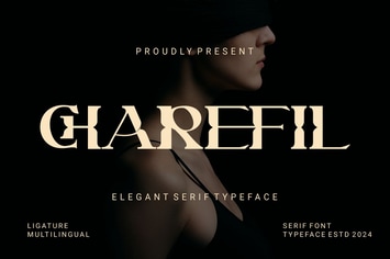Charefil - Elegant Serif Typeface Font