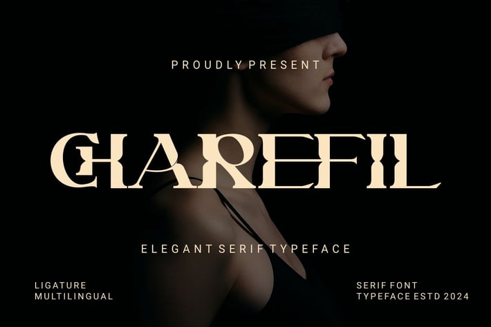 Charefil - Elegant Serif Typeface Font