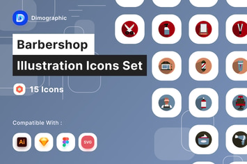 Barbershop Icon Pack