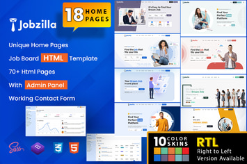 Job Board HTML Template