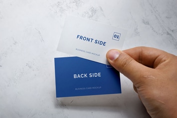 Business Card Mockup