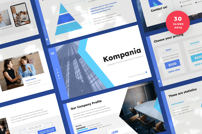 Company Profile PowerPoint Template