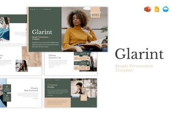 Glarint - GSLIDE KEY PPTX TEMPLATE