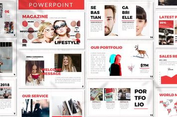Magazine - Business Powerpoint Template