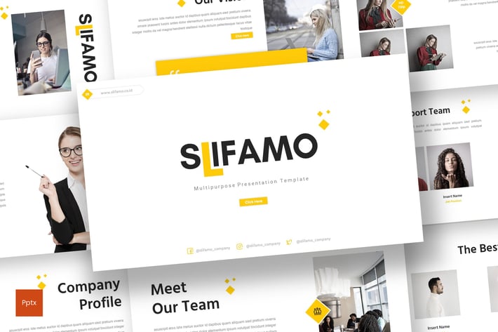 Slifamo - Multipurpose Powerpoint Template