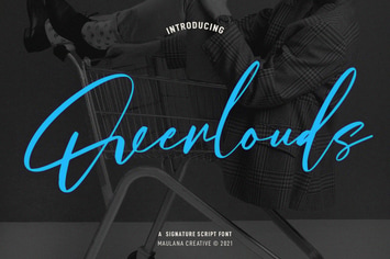 Overlouds Signature Font