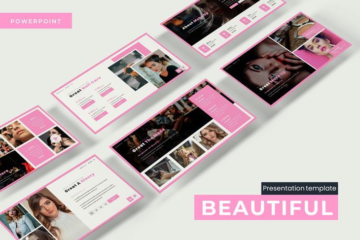 Beautiful Make Up - Powerpoint Template