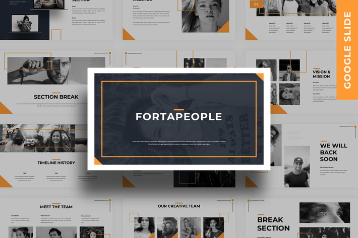 Fortapeople - Business Google Slide Template