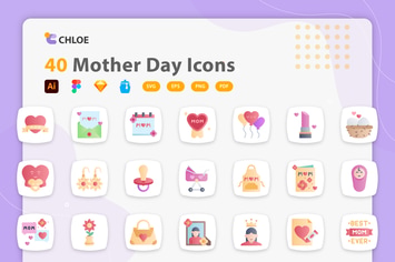 Chloe - Mother's Day icons