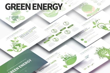 Green Energy - PowerPoint Infographics Slides