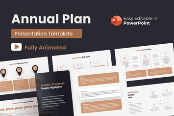 Annual Plan Animated PowerPoint Presentation 