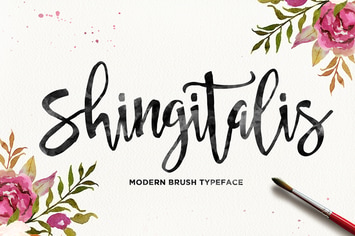 Shingitalis Typeface