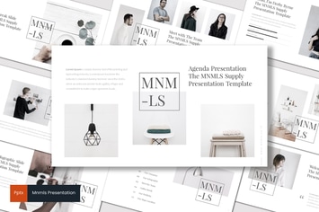Mnmls - Powerpoint Template
