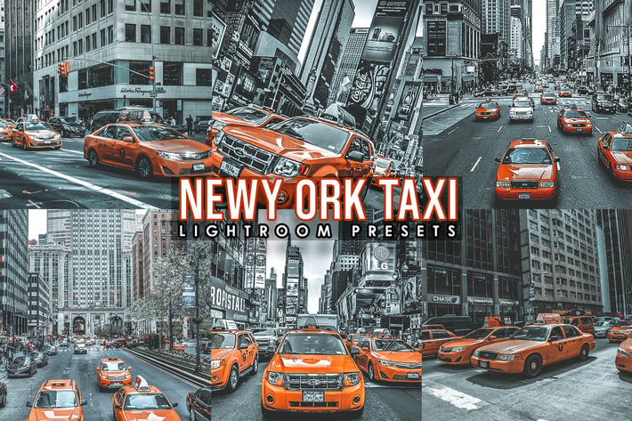 Street Taxi Cinematic lightroom presets 