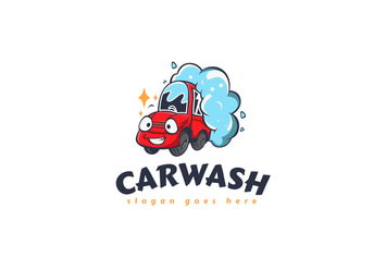 Car Wash Logo Template