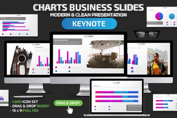 Charts Business Keynote Slides