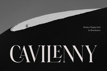 Cavilenny - Modern Display Serif Font