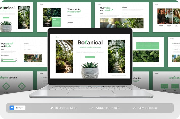 Botanical Keynote Template