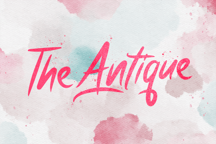 Antique - Bold Script Font
