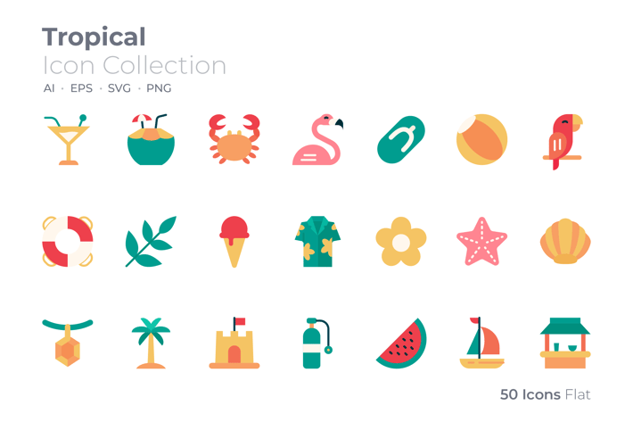 Tropical Color Icon